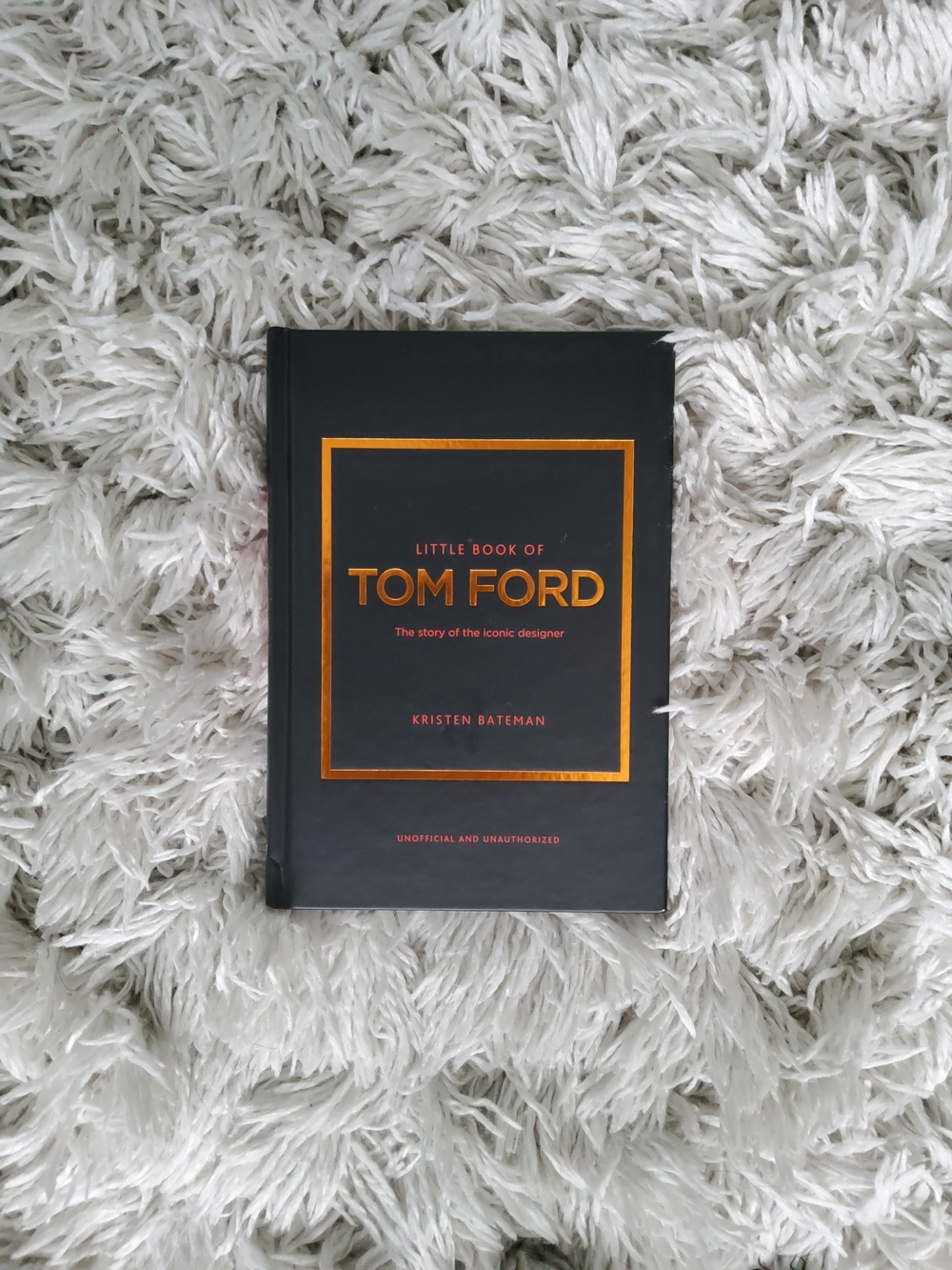 Tom Ford Black Cover with Gold Accent